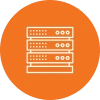 De-rack and Re-rack Servers Icon