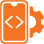 Orange background with no visible text or objects