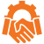 Collaboration with Trusted IT Movers Icon